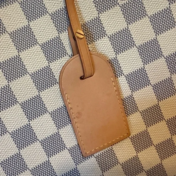 Louis Vuitton Graceful Mm hobo blue and white used once. Designer luxury - Picture 4 of 9